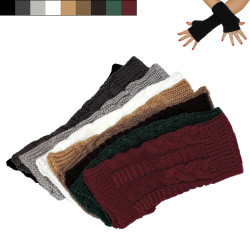 Arm warmers knitted,...