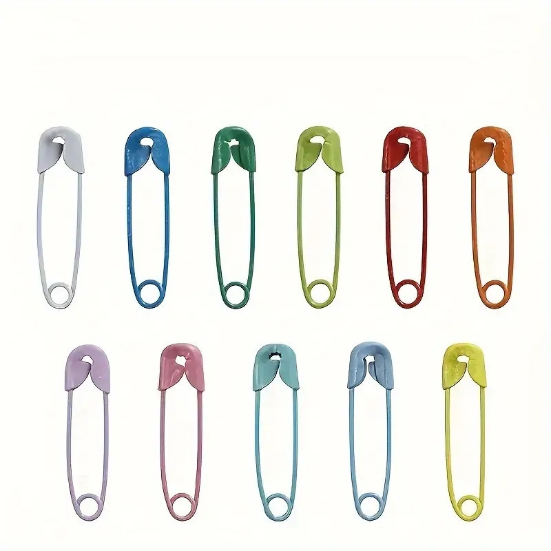 Safety pins - Small - Multi-color - 50pcs