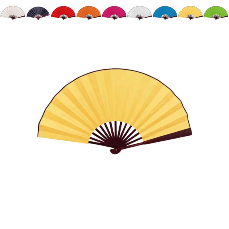 Fan - Solid color - Extra large 33cm