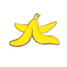 Brooch - Pin - Banana Peel - Yellow