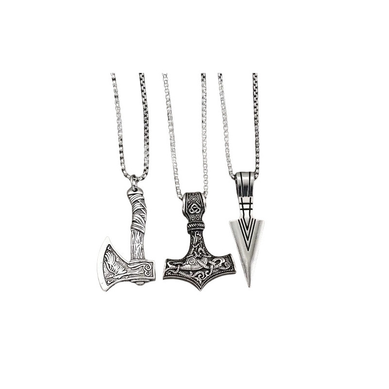  Necklace - Viking - 60cm necklace - 3 different models to choose from