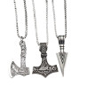  Necklace - Viking - 60cm necklace - 3 different models to choose from