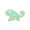  Brooch - Pin - Chameleon - Green