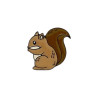  Brooch - Pin - Squirrel