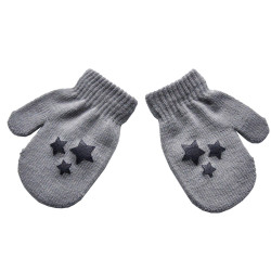  Mittens with stars for baby / toddler - Multiple color choices
