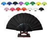 Sun fan - Solid color with plastic base - Sun feathers - Multiple color choices