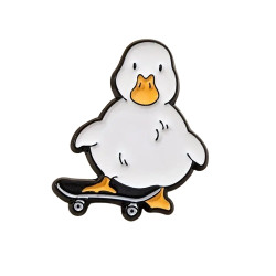  Brooch - Pin - Skate Duck...