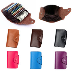 Leather card holder - 15...