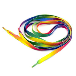  Shoelaces - Rainbow - Flat...