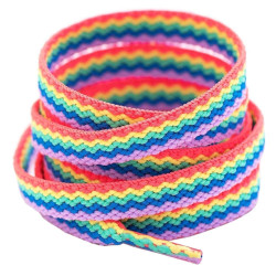  Shoelaces - Rainbow - Flat...