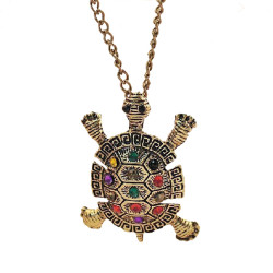 Necklace - Turtle - 68cm...