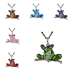  Necklace - Frog with 70cm...