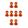  Fridge magnet - Pin magnet - Acrylic - 8pcs - Orange