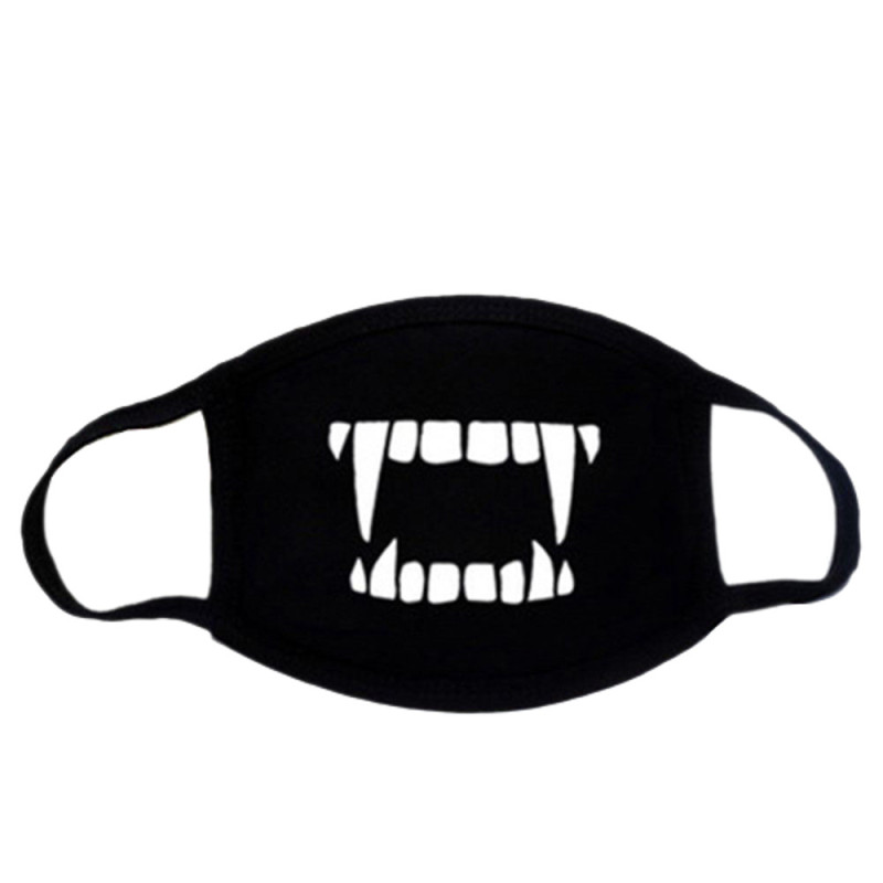  Face Mask - Black - Vampire - Masquerade