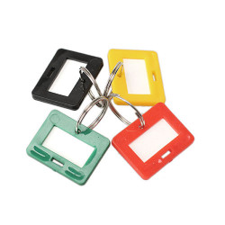 Key ring with name tag...