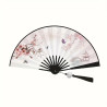 Fan - Large 26cm - M08 - Butterflies Cherry Blossom