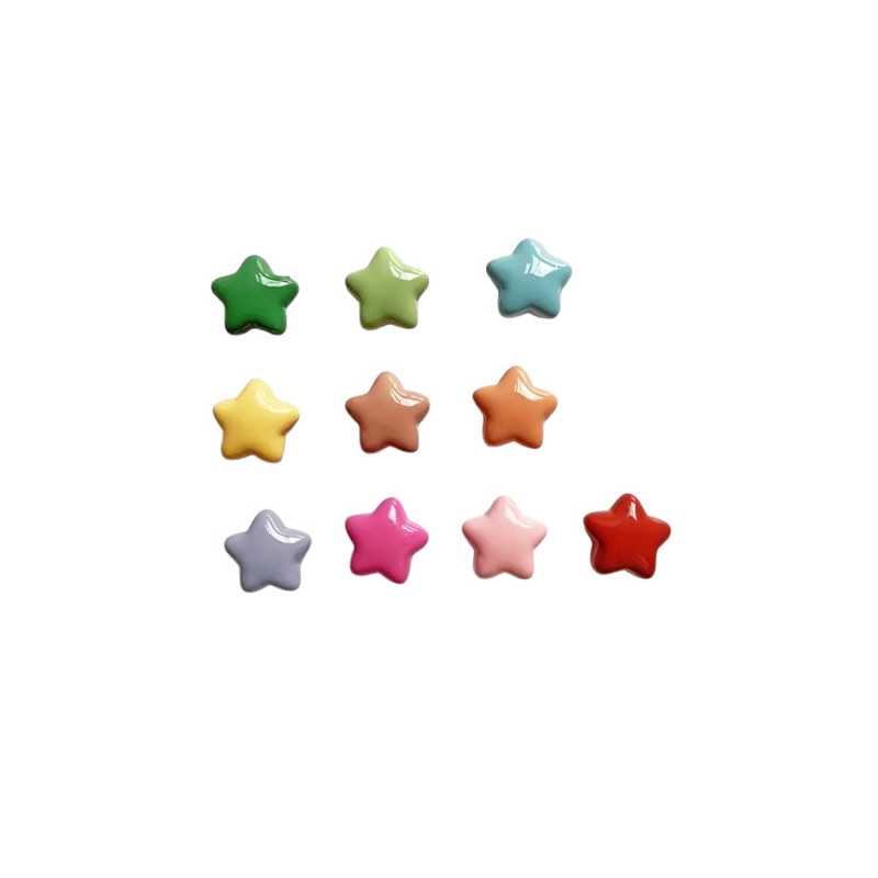 Fridge magnet - Stars - Neodymium - 10 pcs