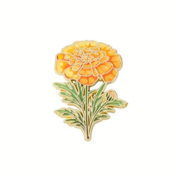 Brooch - Pin - Flower -...