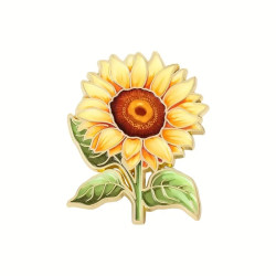 Brooch - Pin - Flower -...