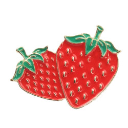  Brooch - Pin - Strawberry