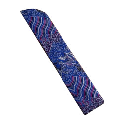 Fan case with embroidered...