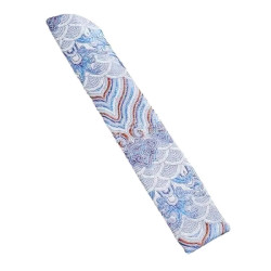 Fan case with embroidered...