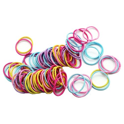 Elastic thin hair ties...