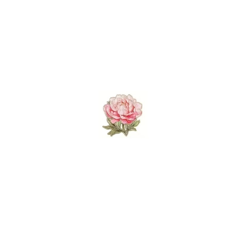 Brooch - Pin - Flower - Peony