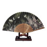  Fan - Butterflies with flowers [M6] - Green [Brown]
