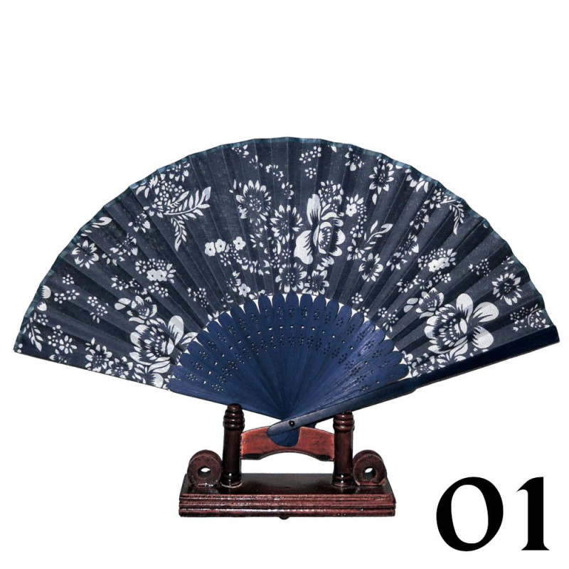  Fan - Oriental Winds [Blue] - Blue/white [1]