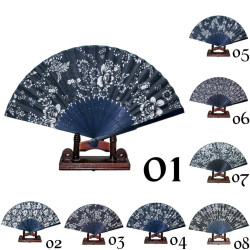  Fan - Oriental Winds [Blue] - Blue/white [2]