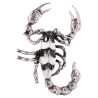  Brooch - Black Scorpion [Silver]