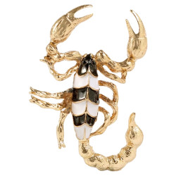 Brooch - Black Scorpion...