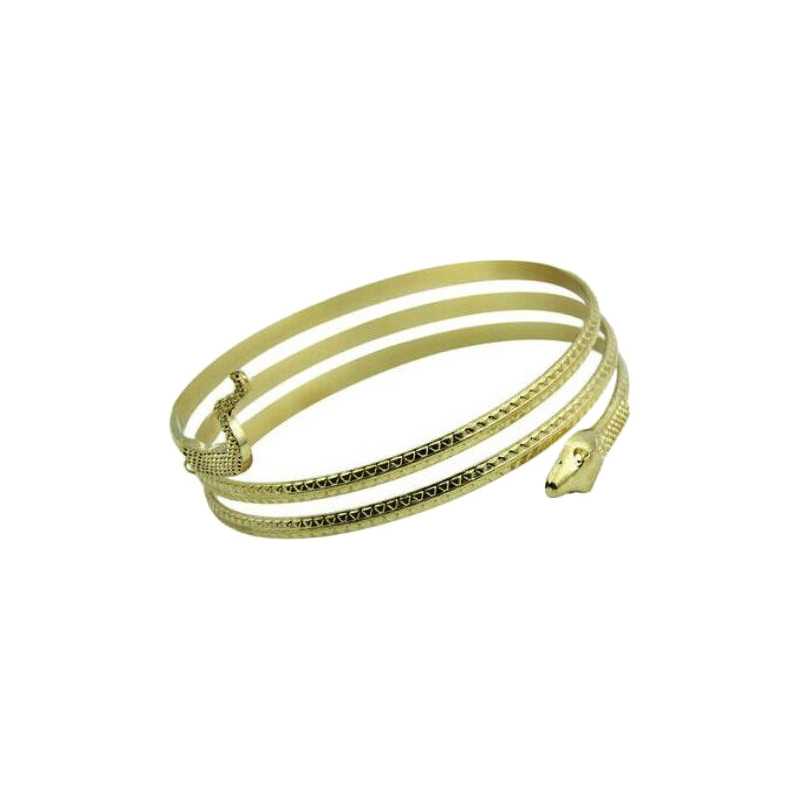 Bracelet - Snake - Gold