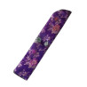 Fan - Butterflies with flowers [M6] with case - Purple [Brown]