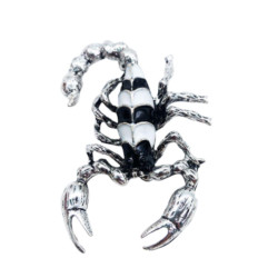 Brooch - Black Scorpion...