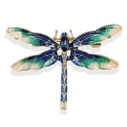  Brooch - Dragonfly - Blue...