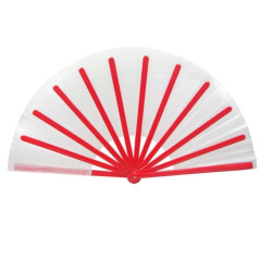 White/red - Fan - Solid...