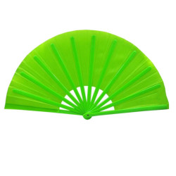  Fan - Solid color - Extra large 33cm - Theater - Plastic base - Multiple color choices