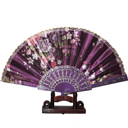  Sun fan - Chiffon flowers with plastic base - Sun feathers - Multiple color choices