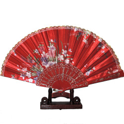 Sun fan - Chiffon flowers with plastic base - Sun feathers - Multiple color choices