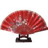  Sun fan - Chiffon flowers with plastic base - Sun feathers - Multiple color choices