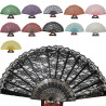  Sun fan - Lace with wave pattern - Sun feathers - Multiple color choices