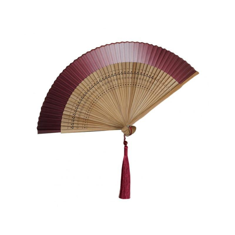 Fan - Spanish Style - Burgundy [Brown]