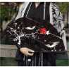 Large black fan with case [30cm] - M01 - Cranes