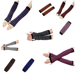 Arm warmers striped,...